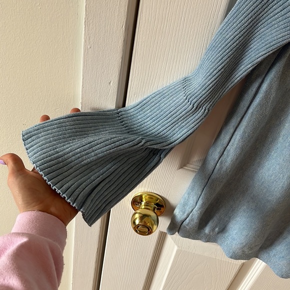 Vince Camaro Blue Sweater - Picture 2 of 4